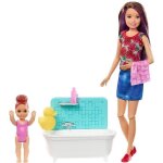 Barbie skipper baby - sitter heure du bain
