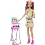 Barbie skipper coffret babysitters inc 1�poup�e 1�b�b� accessoires htk35