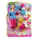 Barbie et son chien taffy