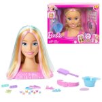 Barbie - tte  coiffer color reveal - chevelure blonde et accessoires - 3 ans + - jfg81