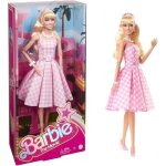Barbie the movie - barbie robe vichy rose - poupe de collection - 6 ans et +