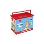 Baril planchettes classic bois 100 pieces + livret idees - tecap - jeu construction enfant - fabrique ...