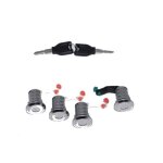 Barillets de portes - master - mascott ii - 4 pièces - 2 clés - compatible movano a Barillets de portes - master - mascott ii - 4 pièces - 2 clés - compatible movano a