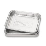 Barquettes en aluminium weber pour genesis et summit - idales pour rcuprer les jus de cuisson et graisses ...