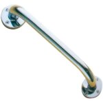 Barre dappui godonnier - 30 cm - chrom� - acier - confort et s�curit�