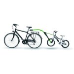 Barre dattache pour vlo enfant - peruzzo trail angel vert