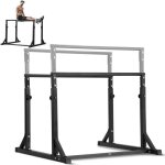 Barre dips - vevor - 1260 x 1210 x 1250 mm barre dips station de dips charge 363 kg hauteur rglable ...