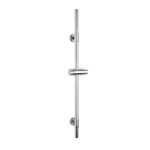 Barre de douche - wenko - basic - inox - argent� - 66 cm - support mural r�glable