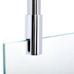 Schulte barre de fixation plafond pour paroi de douche 5 - 8 mm 80 cm  raccourcir barre de stabilisation ...