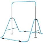 Homcom - barre de gymnastique - acier - 154x1062x1285cm - vert
