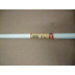 Barre à rideaux / tringle en bois - mobois - blanc laqué - ø20 - lg 150 cm Barre à rideaux / tringle en bois - mobois - blanc laqué - ø20 - lg 150 cm
