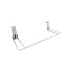 Barre pour s�che serviette blanche - pour tube plat 36 cm