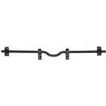 Thirard - barre de scurit pour volet bois acier 18x800mm zingu noir - thirard