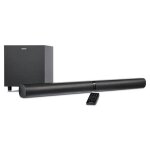 Barre de son 2. 1 - medion - 2x30w rms + sub 60w rms - caisson sans fil