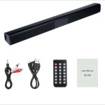 Barre de son bluetooth tv soundbar stro filaire hd audio cinma maison de son support rca / aux / bluetooth ...