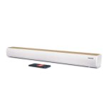 Barre de son finition blanc et boir thomson sb401bt