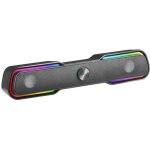 Barre de son mars gaming msbx noir - bluetooth 5. 0 + jack 3. 5 - dsp sound 10w - �clairage rgb dynamique ...