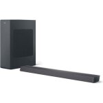 Barre de son philips audio tab6305 noir - 2. 1 canaux - subwoofer sans fil - bluetooth et usb