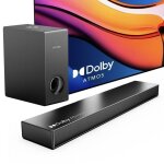 Barre de son ultimea dolby atmos avec bass boost et 3d surround pour home cinma - hdmi earc - bluetooth ...