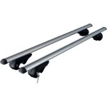 Barres de toit aluminium pour dacia duster ds 2018 - avec barres longitudinales