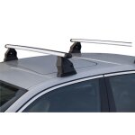 Barres de toit aluminium pour mercedes classe c berline - 4 portes - de 2007 � 2013