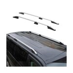 Barres de toit longitudinales pour citroen jumpy 2016 - 2024 l1 aluminium gris