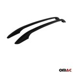 Barres de toit longitudinales pour ford kuga 2012 - 2019 aluminium noir