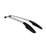 Barres de toit longitudinales pour nissan juke 2010 - 2020 aluminium gris