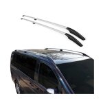 Barres de toit longitudinales pour renault kangoo 1996 - 2007 l1 aluminium gris