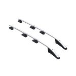 Barres de toit longitudinales pour renault trafic 2001 - 2014 long alu gris