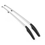 Barres de toit longitudinales pour peugeot 3008 2009 - 2016 aluminium gris Barres de toit longitudinales pour peugeot 3008 2009 - 2016 aluminium gris
