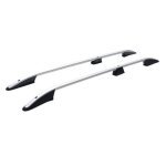 Barres de toit longitudinales pour peugeot partner tepee 2008 - 2018 l1 alu gris