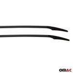 Barres de toit longitudinales pour renault kangoo 2008 - 2021 l2 aluminium noir Barres de toit longitudinales pour renault kangoo 2008 - 2021 l2 aluminium noir
