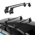 Barres transversales menabo pour citroen c3 2016 - 2024 noir