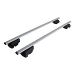 Barres de toit transversales pour peugeot 3008 2016 - 2023 fer argent abe