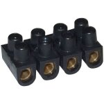 Barrette de 12 connexions - electraline - 6mm� - noir