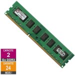 Barrette mémoire 2go ram ddr3 kingston kvr1066d3n7 - 2g dimm pc3 - 8500u Barrette mémoire 2go ram ddr3 kingston kvr1066d3n7 - 2g dimm pc3 - 8500u
