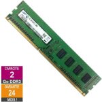 Barrette mmoire 2go ram ddr3 samsung m378b5773ch0 - ch9 pc3 - 10600u 1333mhz 1rx8