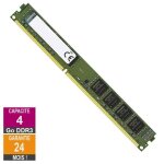 Barrette mmoire 4go ram ddr3 kingston kcp316ns8 / 4 dimm pc3 - 12800u