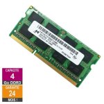 Barrette mmoire - micron - mt16ktf51264hz - 1g6m1 - 4go - ddr3 - so - dimm 1600mhz