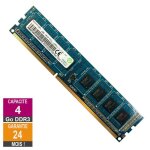 Barrette mmoire 4go ram ddr3 ramaxel rmr5030ef68f9w - 1600 pc3l - 12800u 1600mhz 1rx8