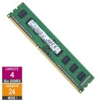 Barrette m�moire 4go ram ddr3 samsung m378b5173eb0 - ck0 dimm pc3 - 12800u 1rx8