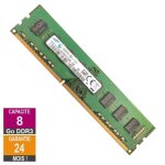 Barrette mémoire 8go ram ddr3 samsung m378b1g73db0 - ck0 dimm pc3 - 12800u Barrette mémoire 8go ram ddr3 samsung m378b1g73db0 - ck0 dimm pc3 - 12800u