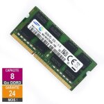 Barrette mémoire 8go ram ddr3 samsung m471b1g73qh0 - yk0 so - dimm pc3l - 12800u 2rx8 Barrette mémoire 8go ram ddr3 samsung m471b1g73qh0 - yk0 so - dimm pc3l - 12800u 2rx8