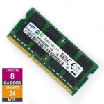 Barrette m�moire - samsung - m471b1g73bh0 - yk0 - 8go - ddr3 - so - dimm 1600mhz