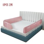 Barrière de lit pour bébé et enfant - sinbide - protection anti - chute - soft Éponge - rose Barrière de lit pour bébé et enfant - sinbide - protection anti - chute - soft Éponge - rose