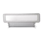 Barri�re de lit - jane - 150 cm - �toiles - rabattable - coins arrondis