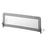 Barrire de lit rabattable jane stars - jane - lit compact - coins arrondis - tissu lavable - dtachable ...