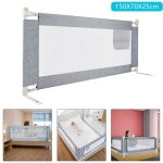 Barri�re de lit - r�glable en hauteur - 150 cm - protection anti - chute - pour b�b� et enfant suusolny ...