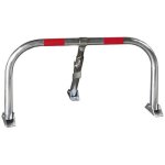 Barrire parking rabattable - wolfpack - acier galvanis - hauteur 43 cm - longueur 75. 5 cm - rflecteurs ...